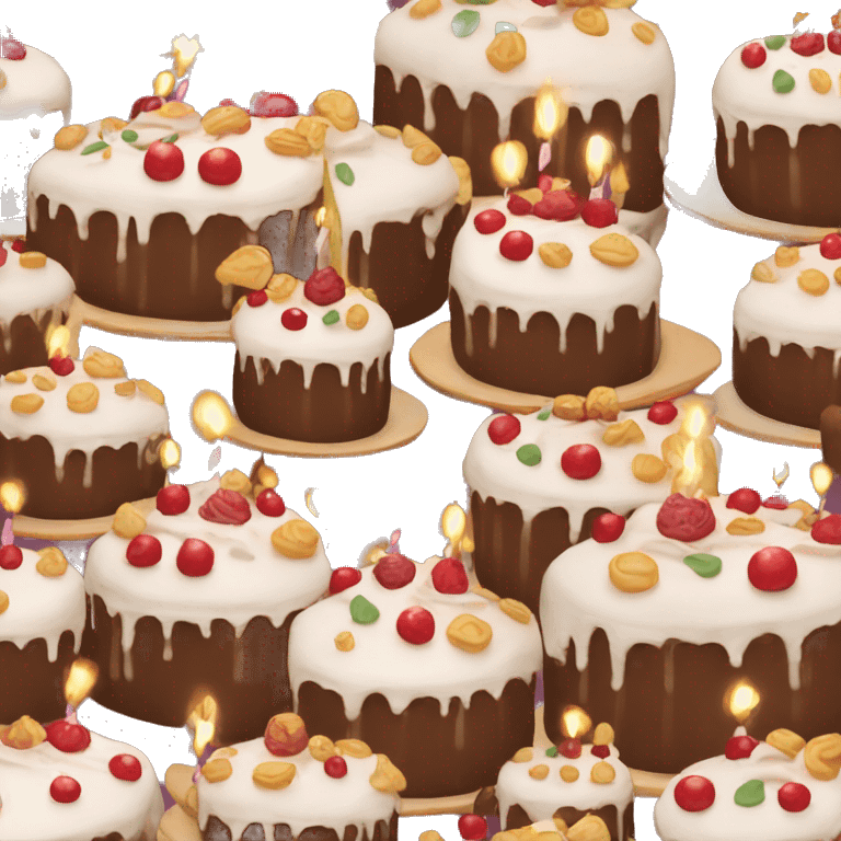 Endless cake emoji