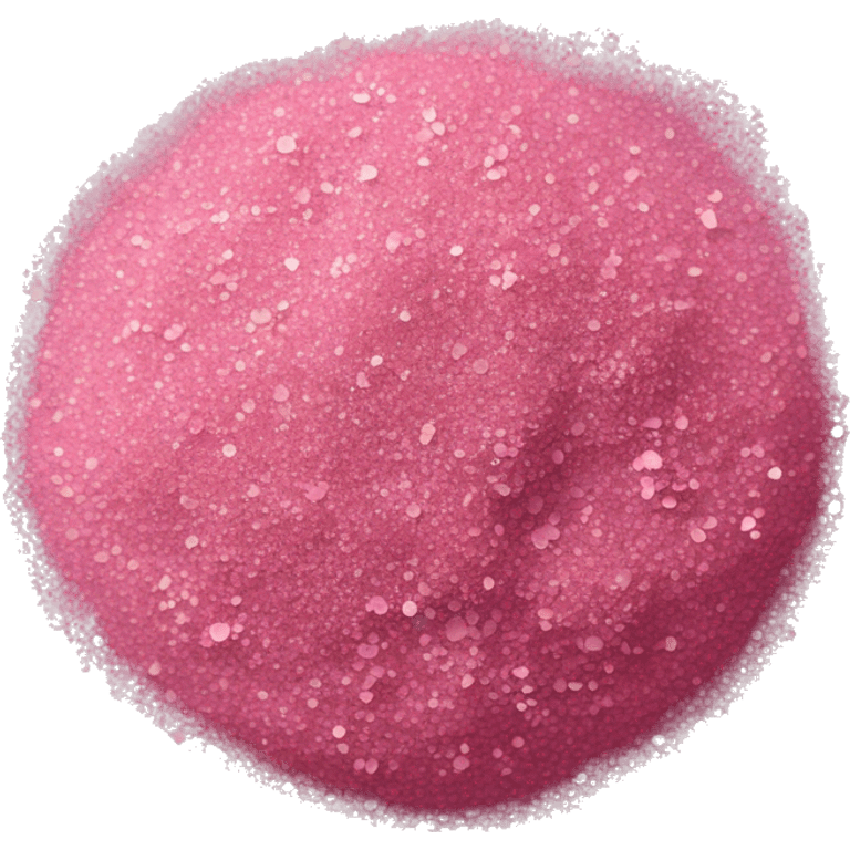 Pink glitter powder  emoji