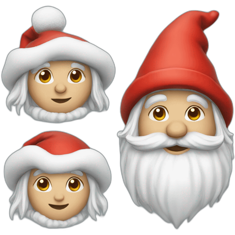 christmas gnome emoji