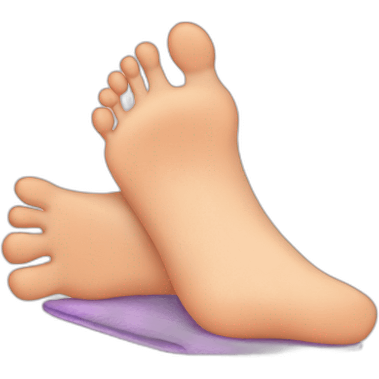 Feet massage emoji