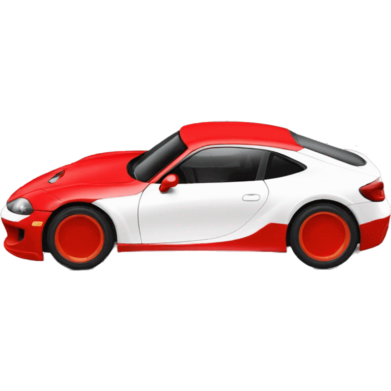 Rallye numéro 26 de couleur rouge et blanc  emoji