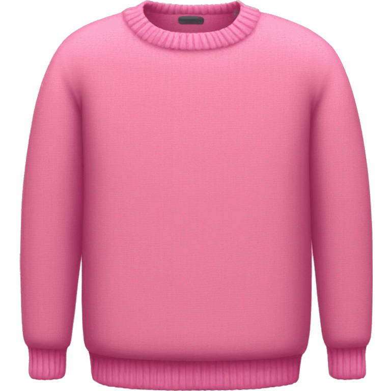 Pink sweater  emoji