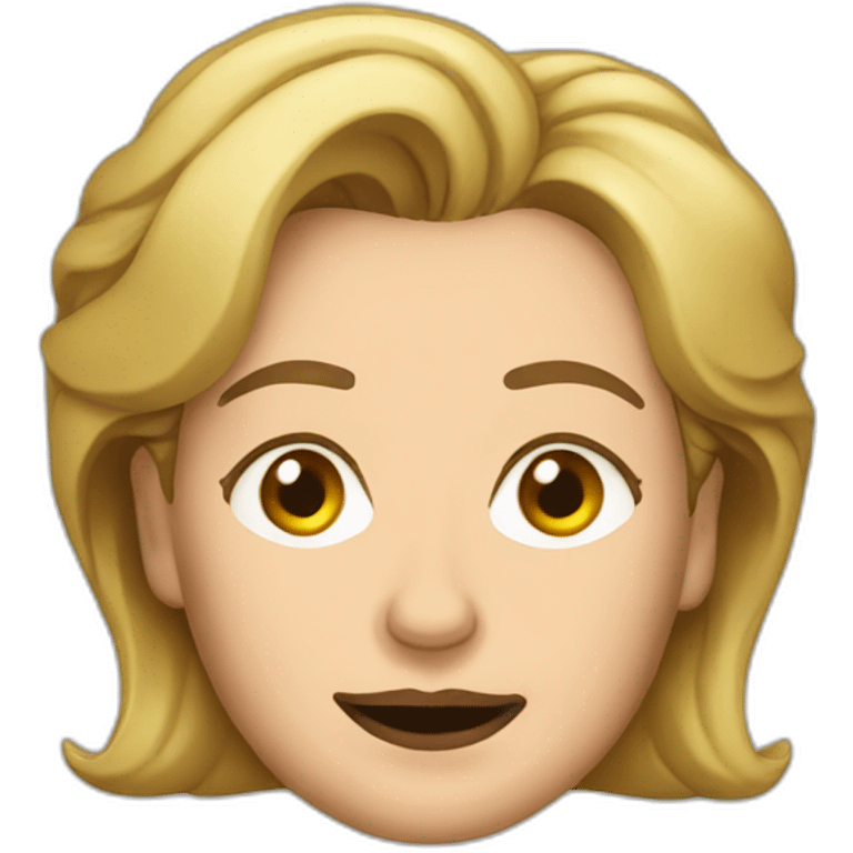 Hillary Clinton lying emoji