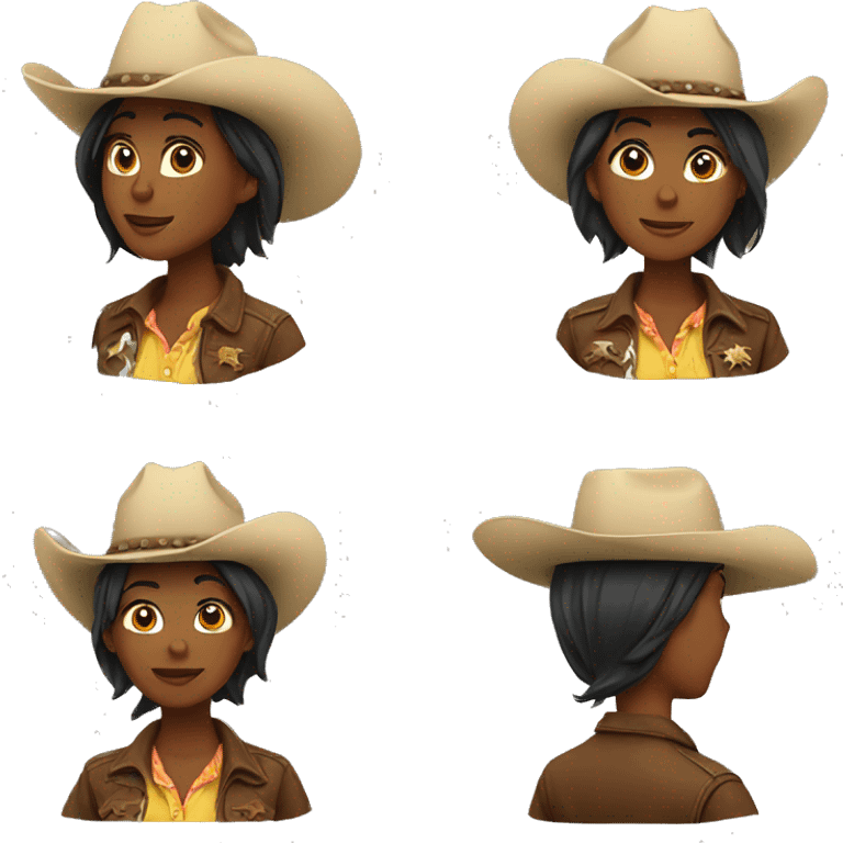 cowgirl emoji