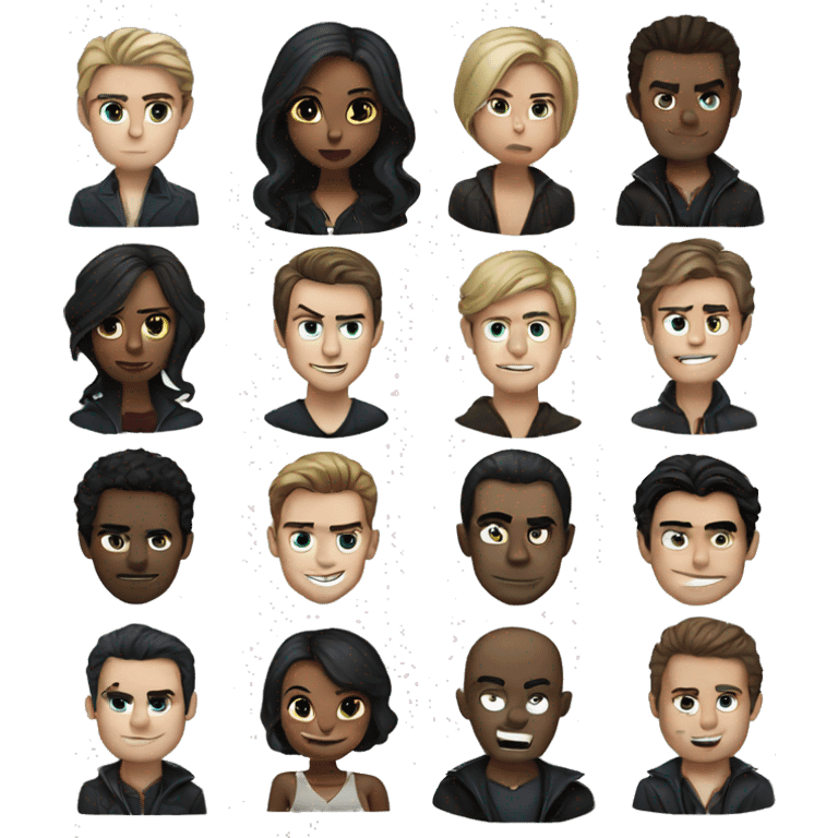 the vampire diaries  emoji