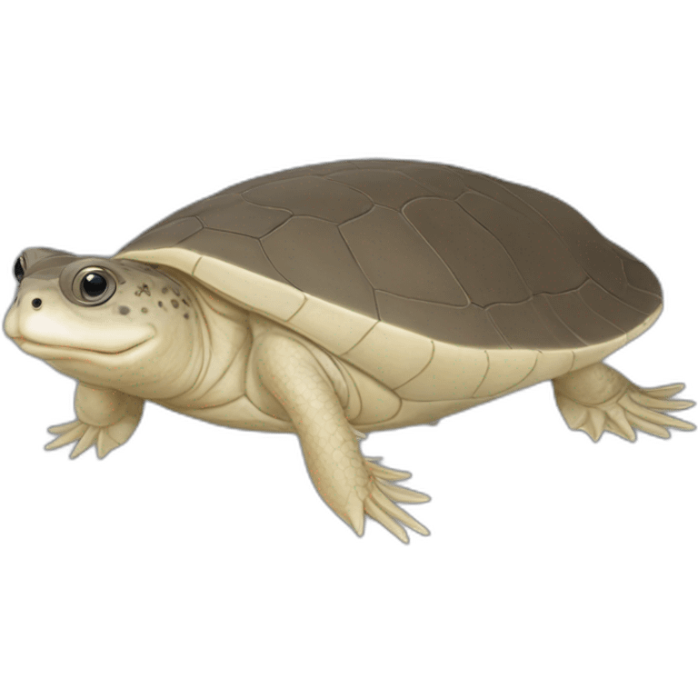 Apalone Spinifera, Spiny Softshell Turtle emoji