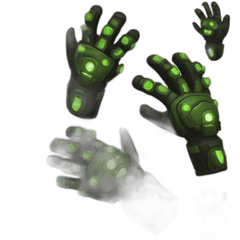 Doom Futuristic Gloves emoji