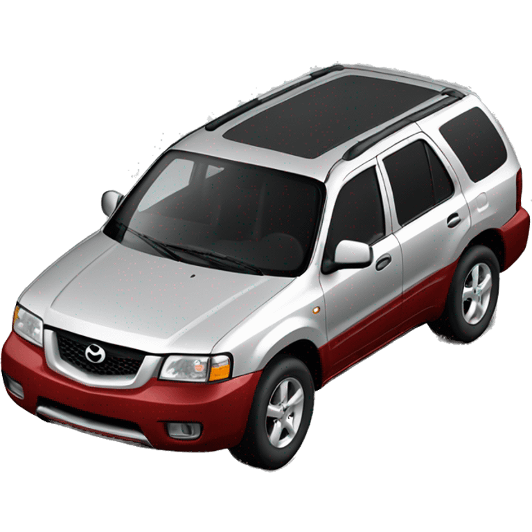 mazda tribute 2001 red  emoji