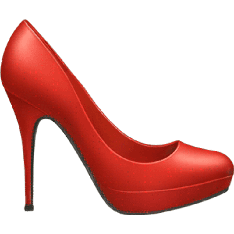 Red heels emoji