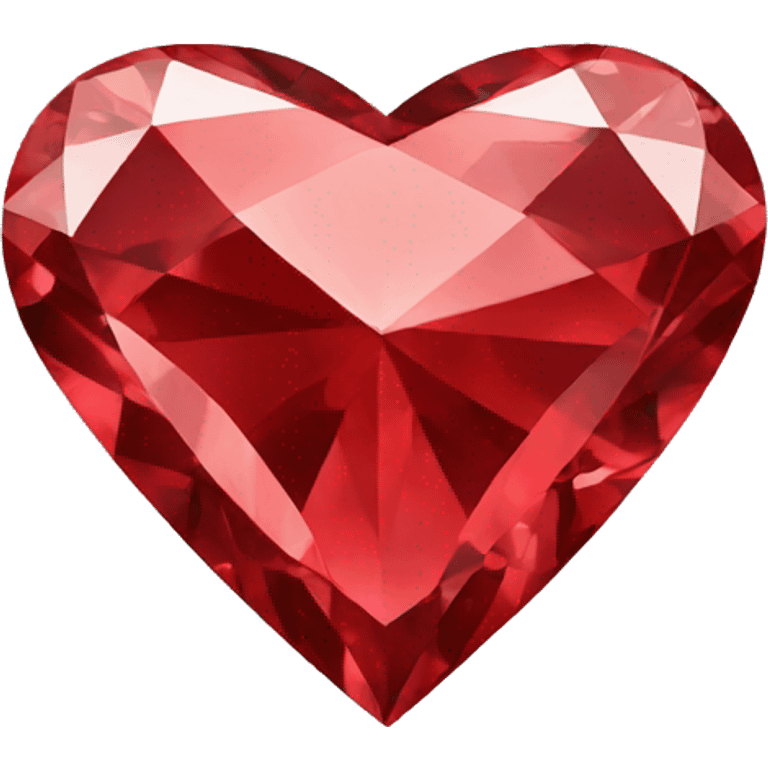 red diamond heart emoji