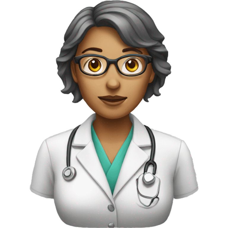 female psychiatrist emoji