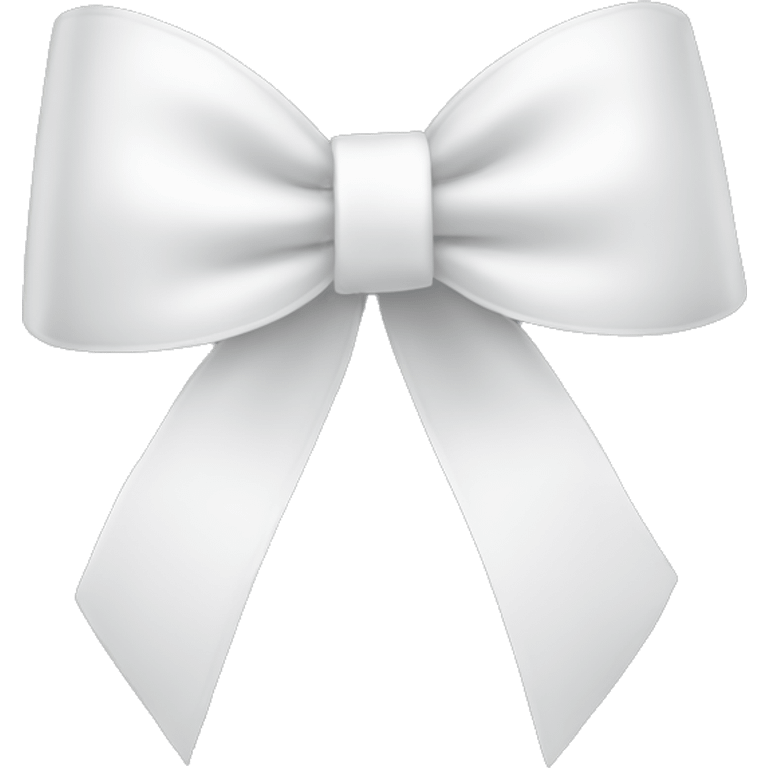 White Ribbon bow emoji