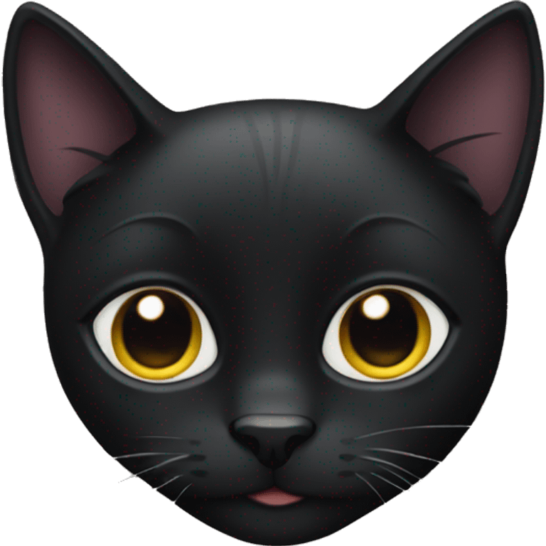 Black cat emoji