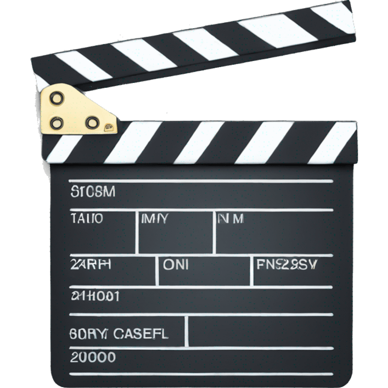 clapperboard emoji