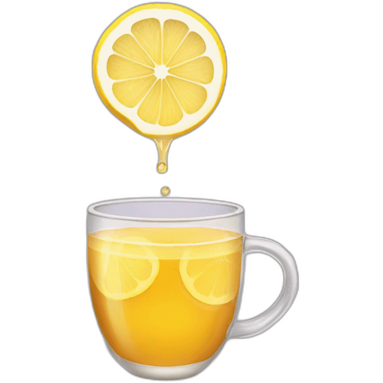 Lemon tea emoji