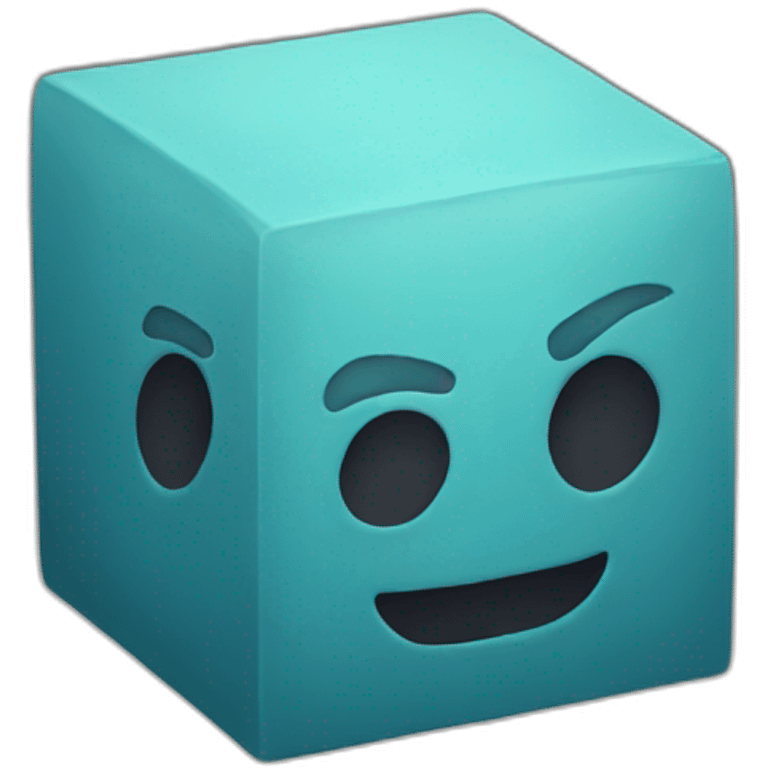 Cube emoji