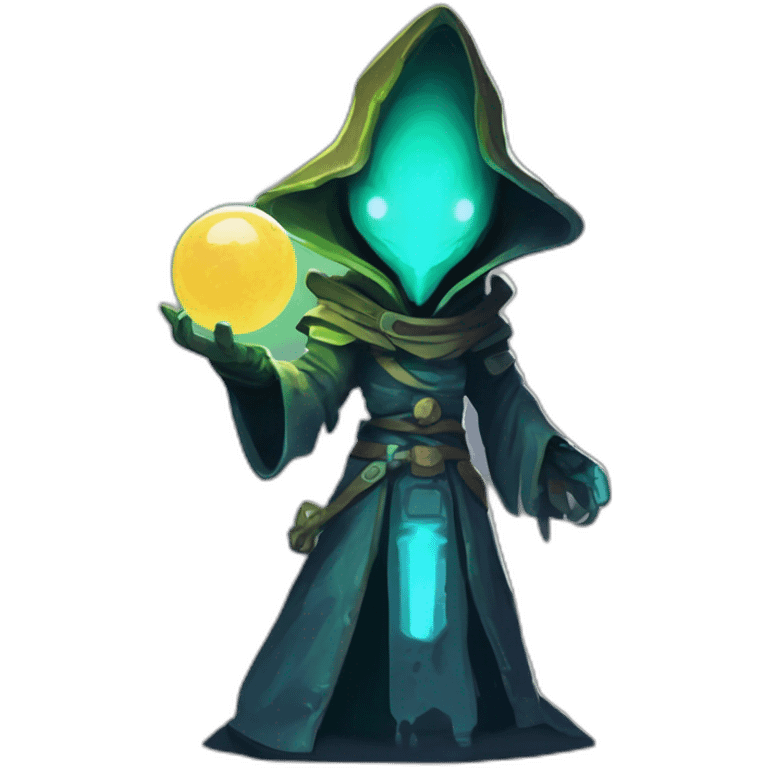 alien warlock futuristic roguelike rpg style inspired by slay the spire emoji