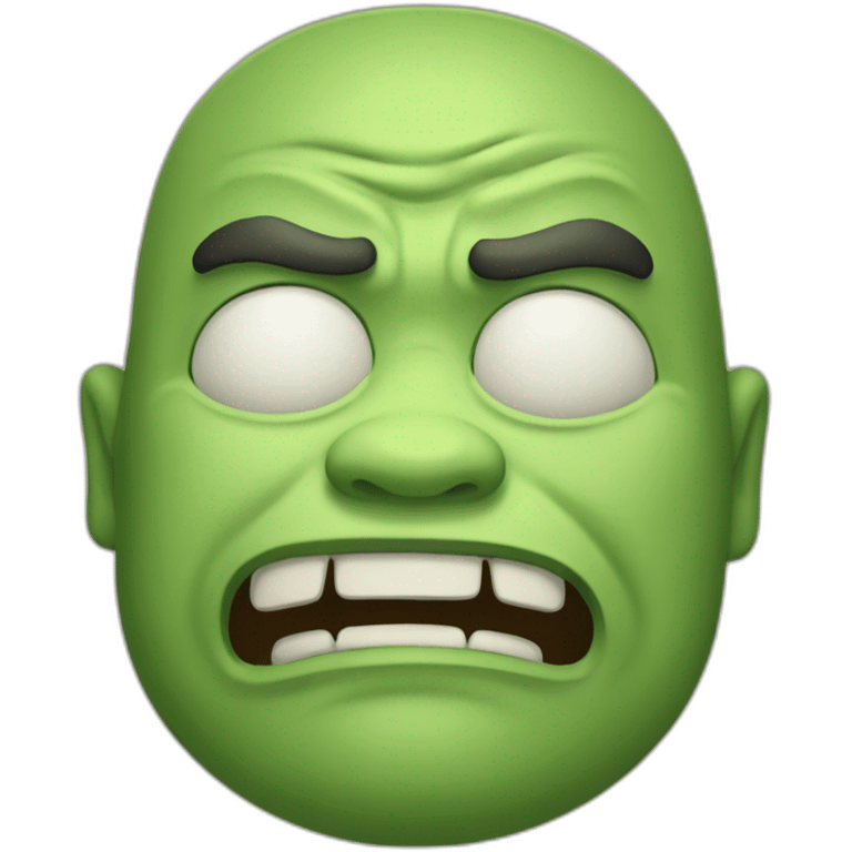 Un ogre qui pleure emoji