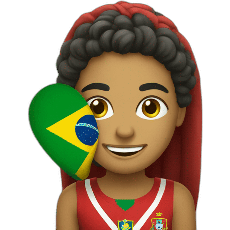 Portugal loving brazil emoji