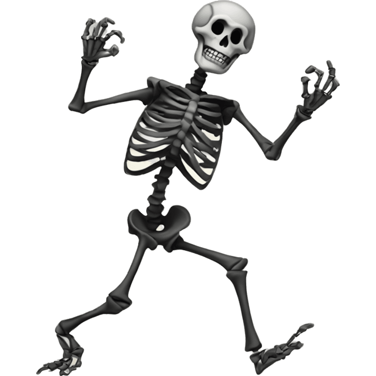 1 dancing skeletons emoji