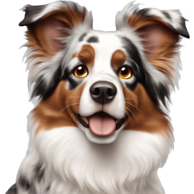 Red Merle aussie emoji