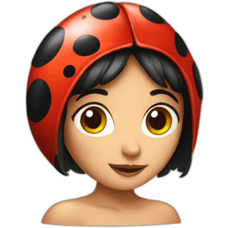 Lady bug emoji