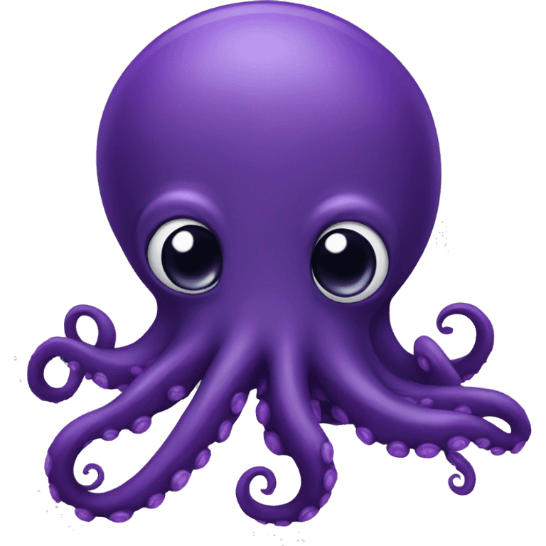 dark purple octopus emoji