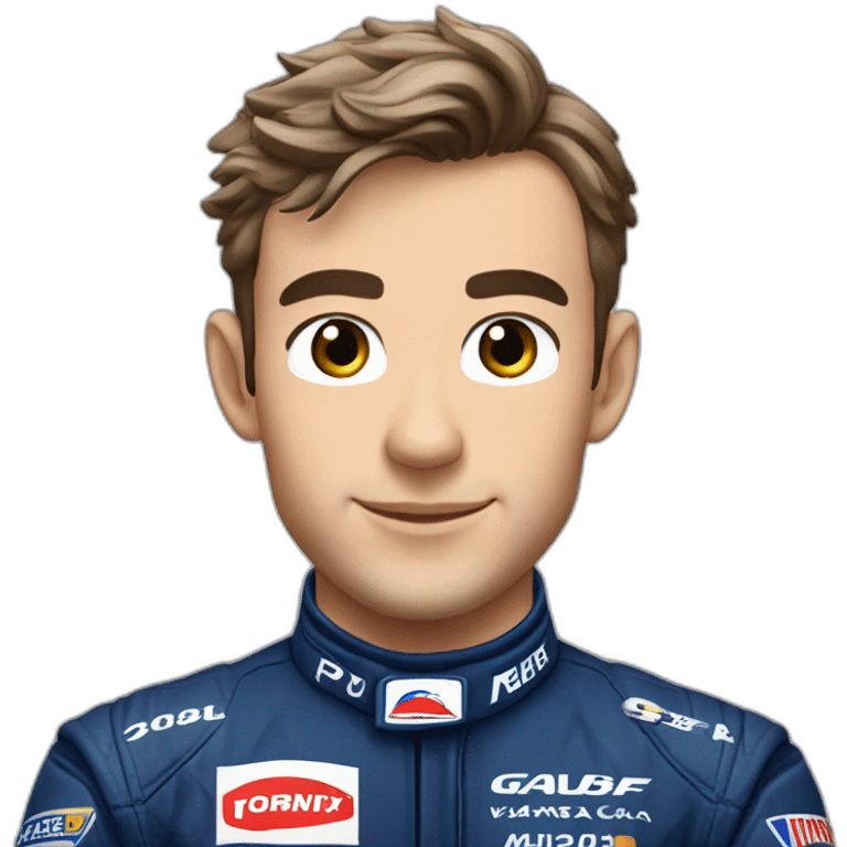 Pierre Gasly pilote alpine emoji