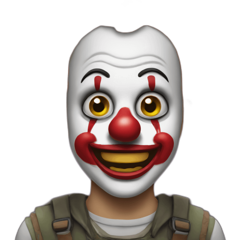 It clown emoji