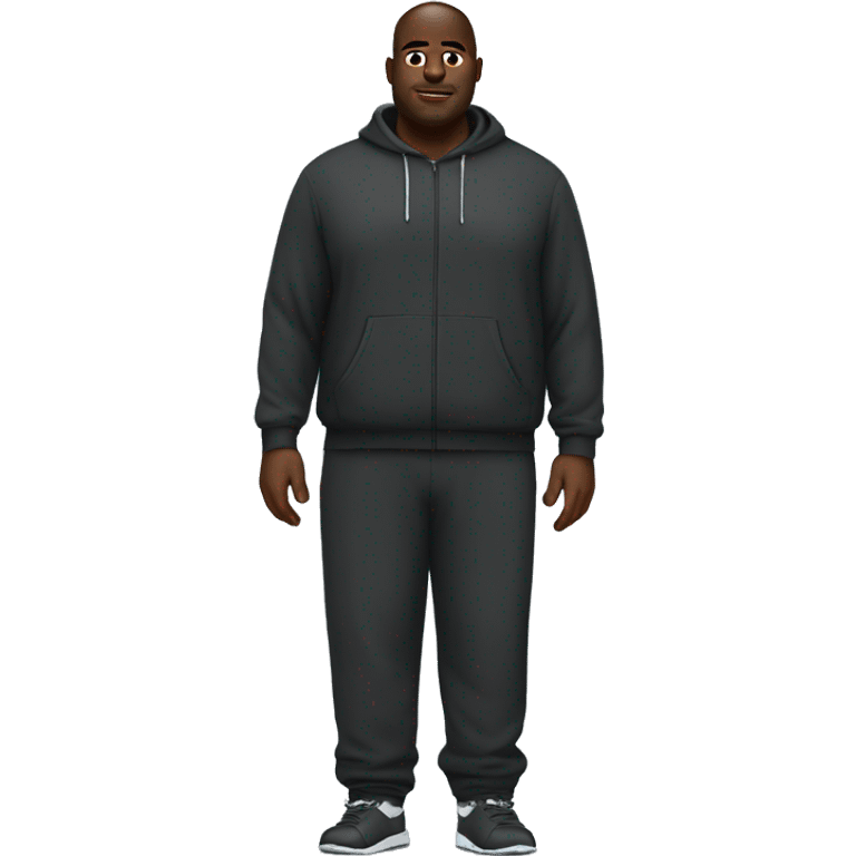 big black man in tracksuit emoji