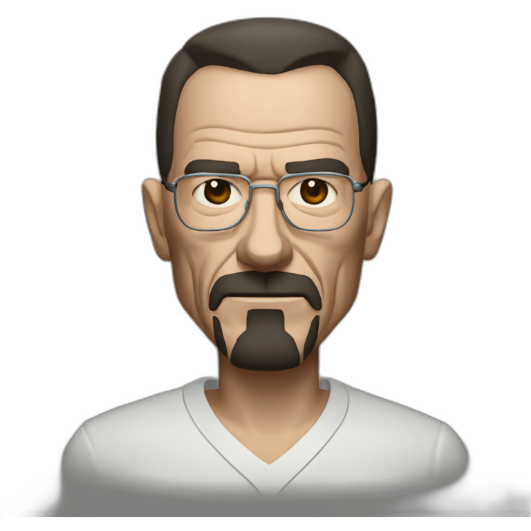 Walter white black skin emoji