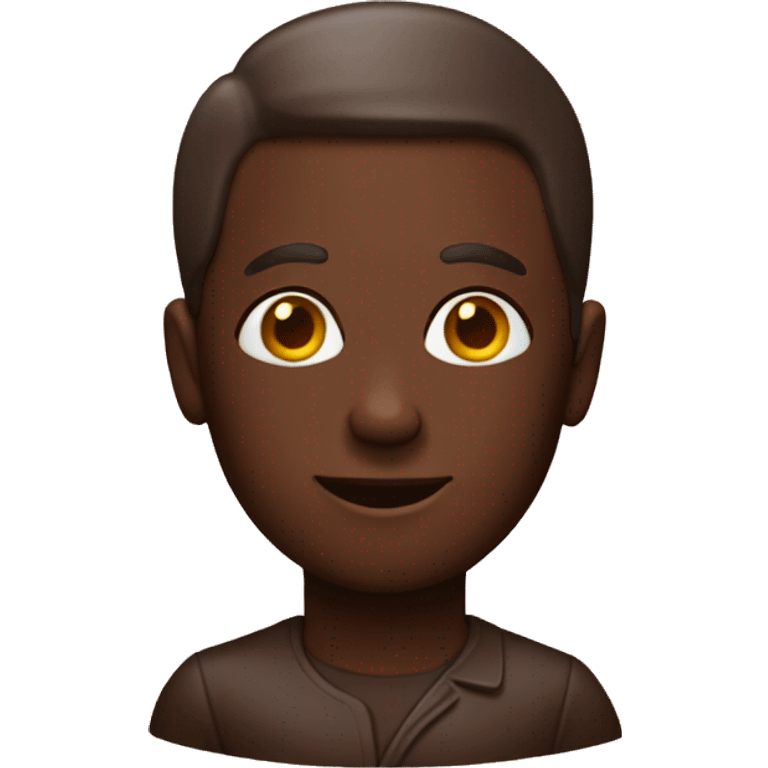 Chocolate person emoji