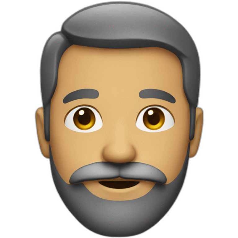 mayor with beard and mustache emoji