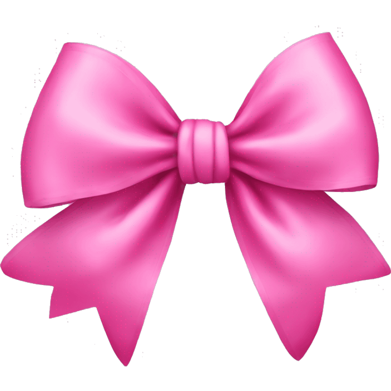 Pink bow emoji