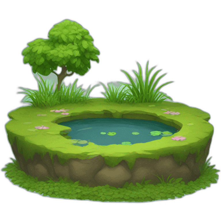 tiny pond emoji