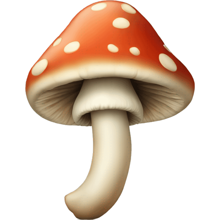 Cute Mushroom smoking emoji