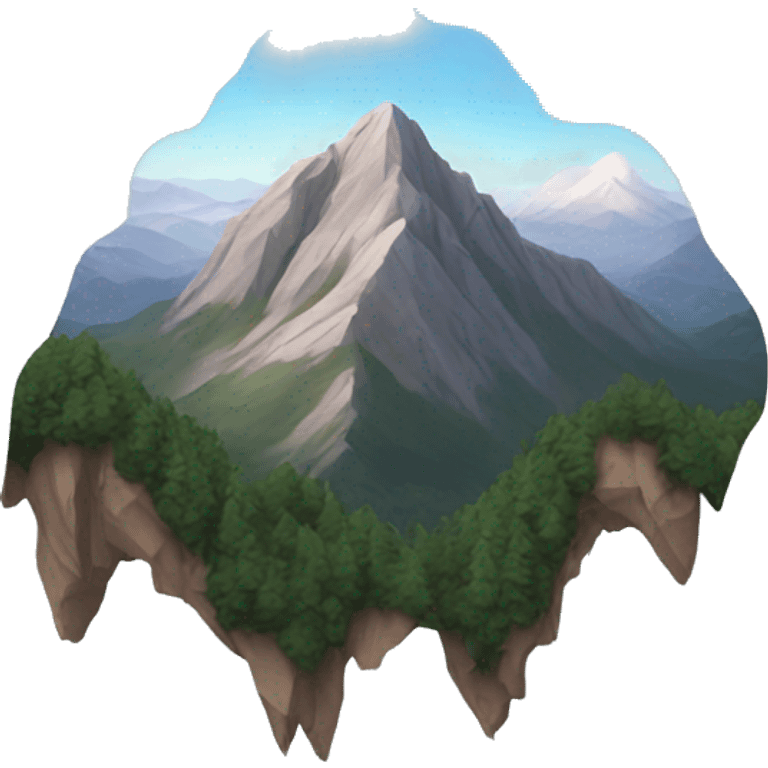 Mountain aesthetic  emoji