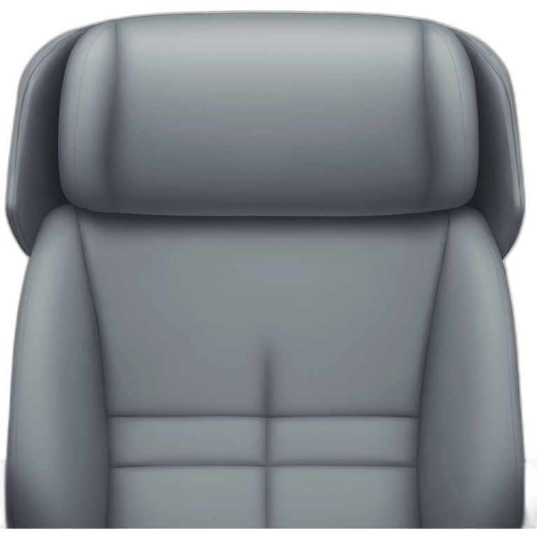 Airplane seat emoji