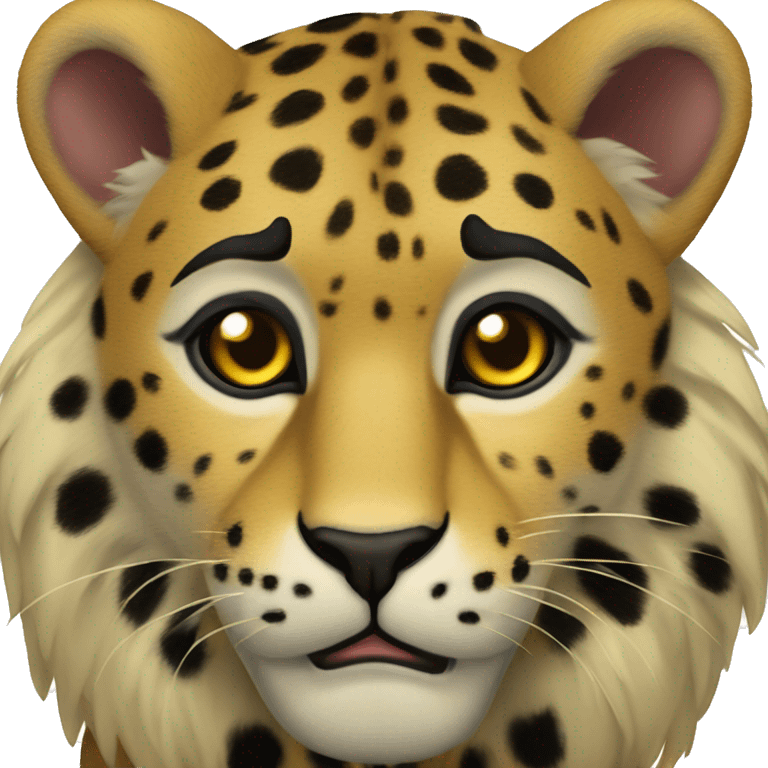 corazon de leopardo emoji