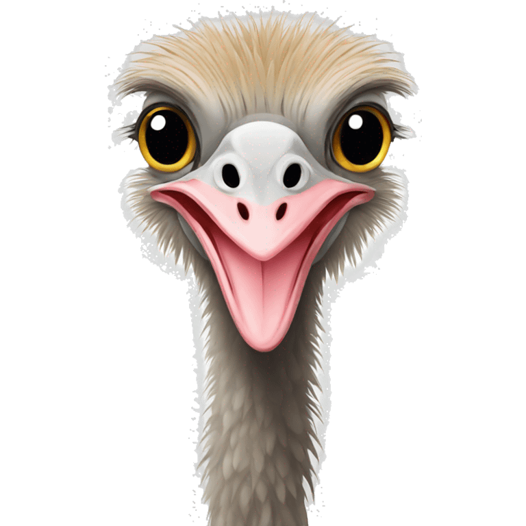 ostrich emoji