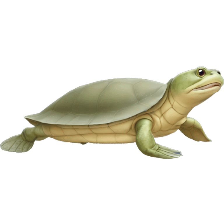 Softshell turtle emoji