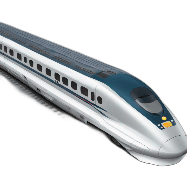 Bullet train emoji