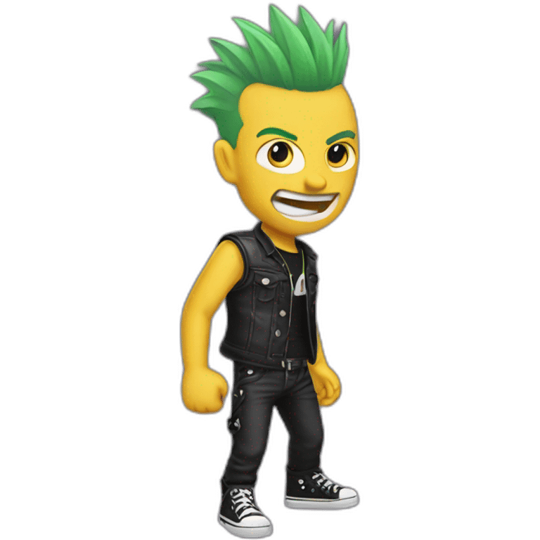 Punks grabbing cash emoji