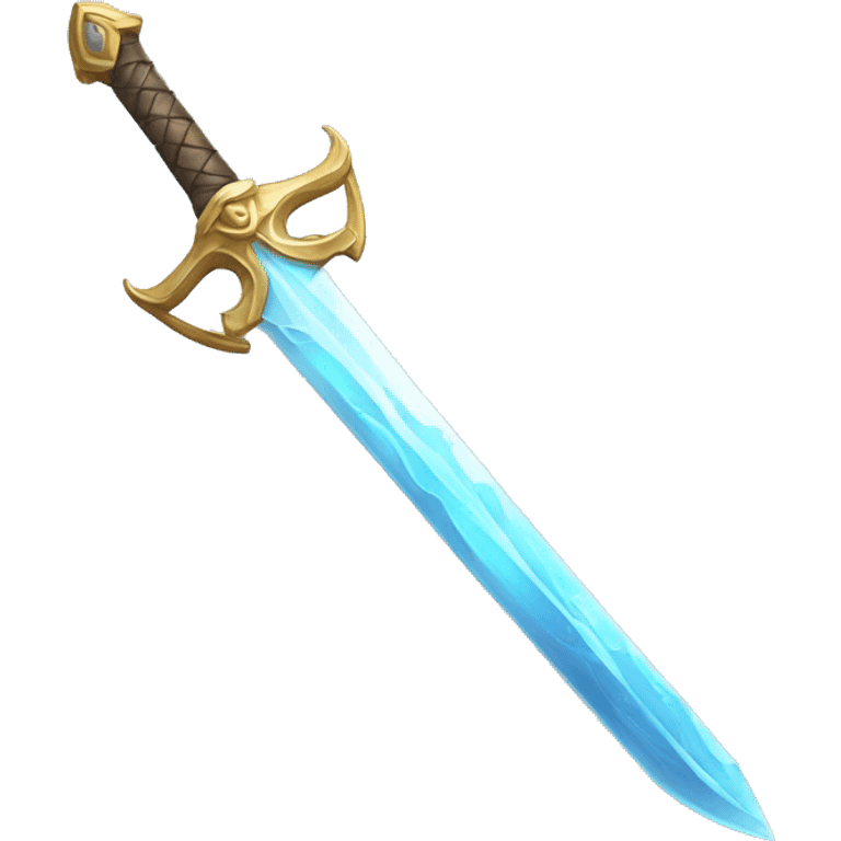 ice magic sword emoji