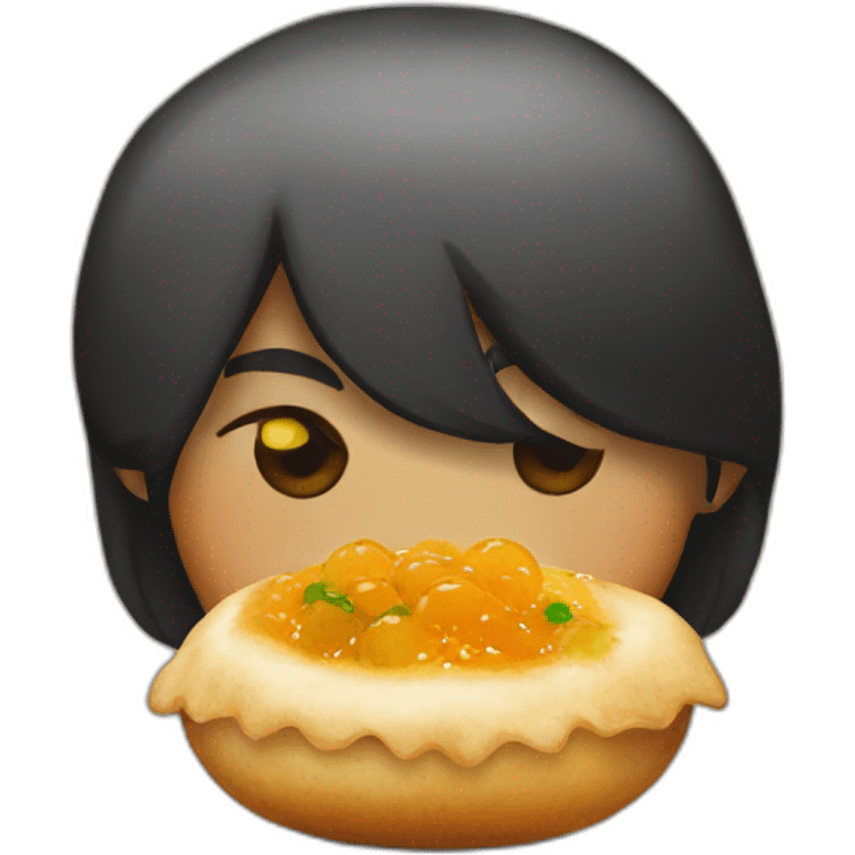 pani puri indian food emoji