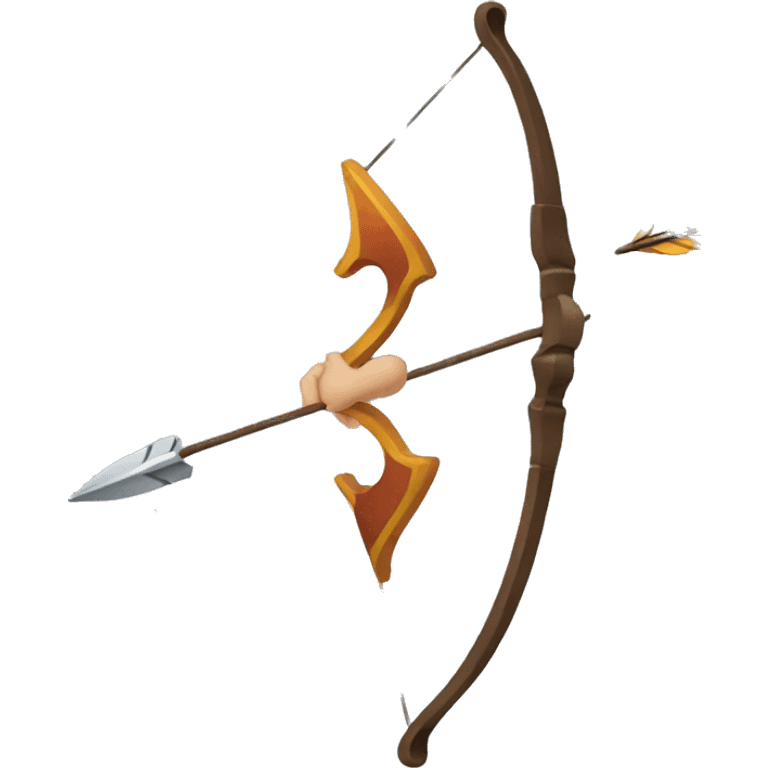 bow and arrow emoji