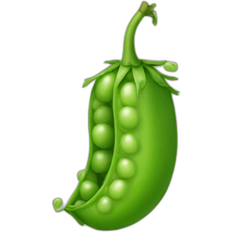 single pea emoji