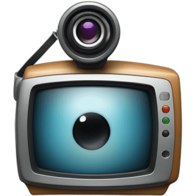 television phone camera emoji