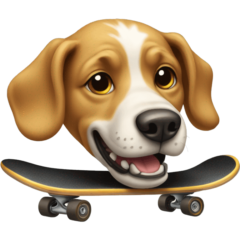 dog on a skateboard  emoji