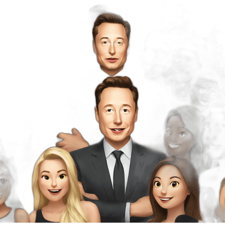 elon musk Party emoji